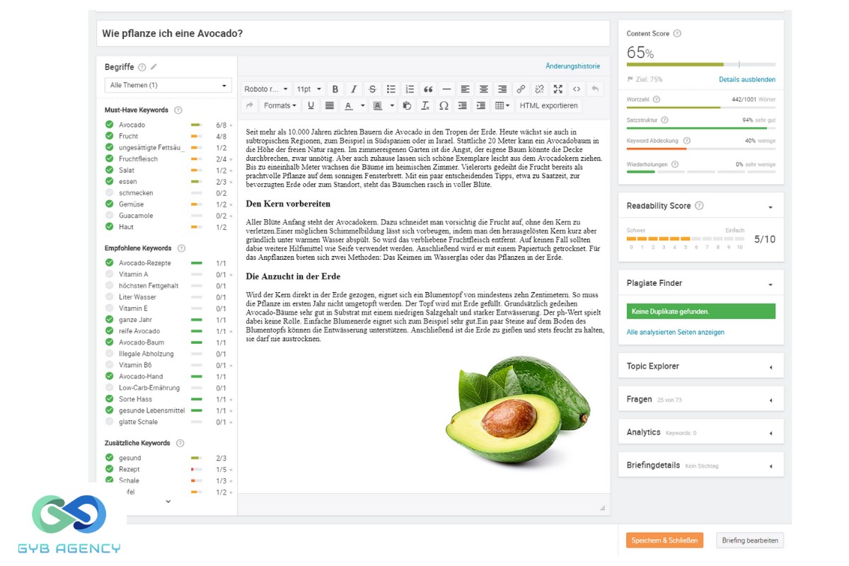công cụ SearchMetrics