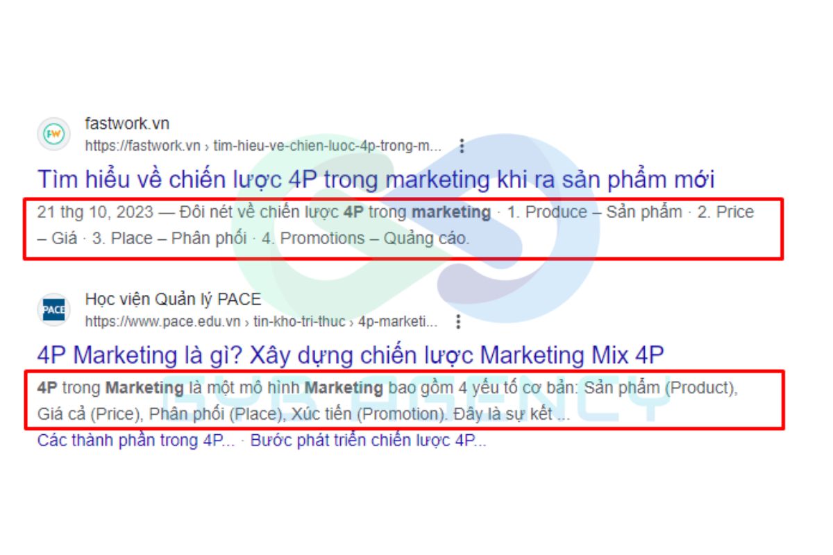 Một số ví dụ về Meta Description