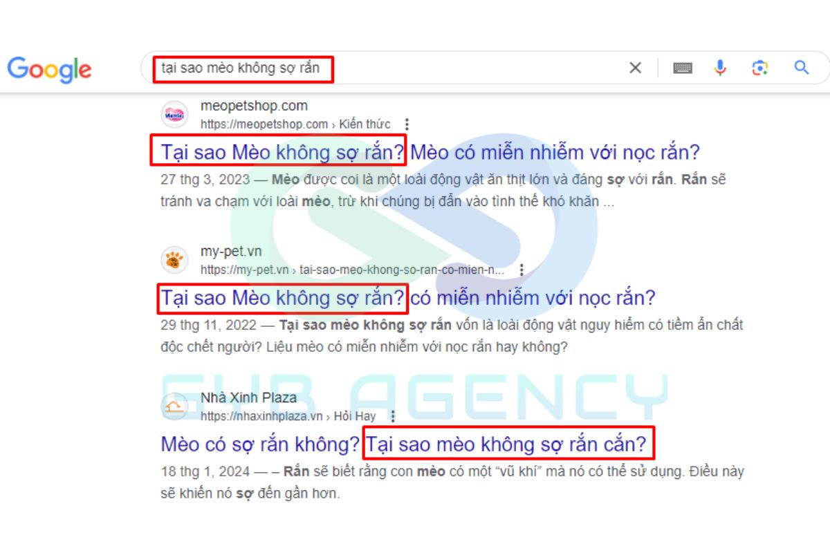 Sử dụng những câu đố để đặt tên tiêu đề, kích thích tò mò