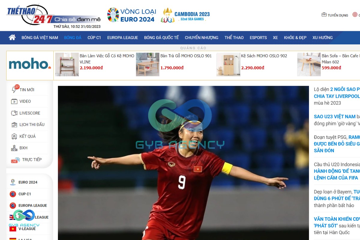 có mấy loại trang web 