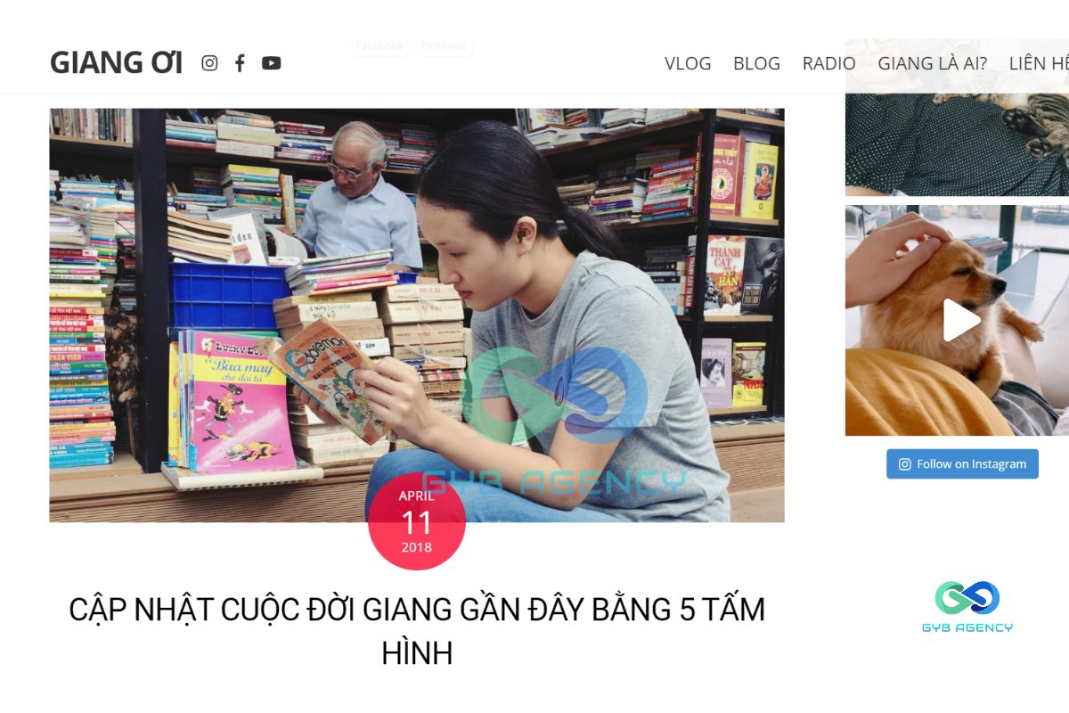 blog cá nhân là gì