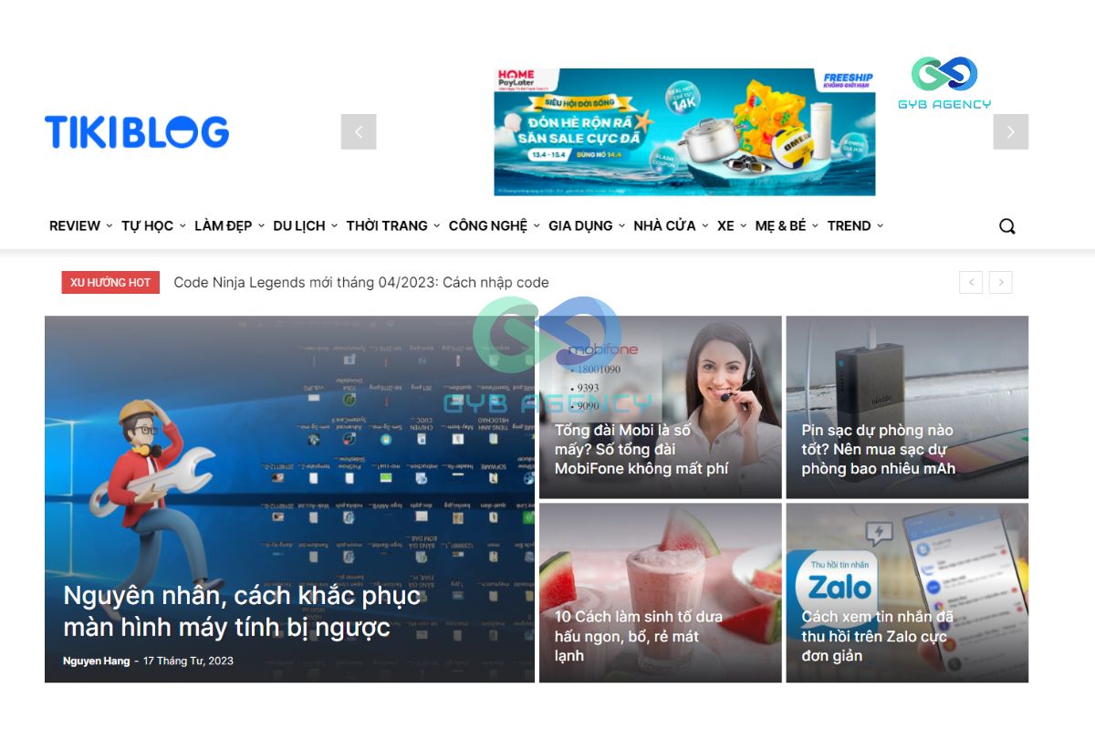 blog của công ty và tổ chức là gì