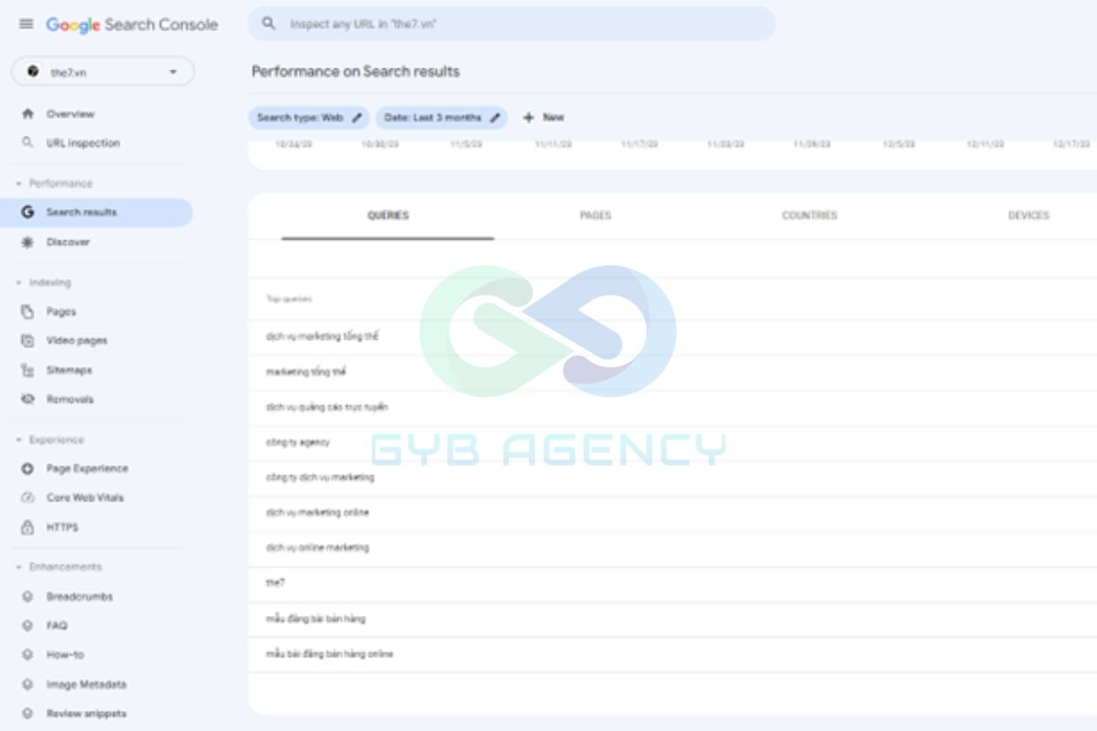 Nghiên cứu từ khóa qua Google Search Console