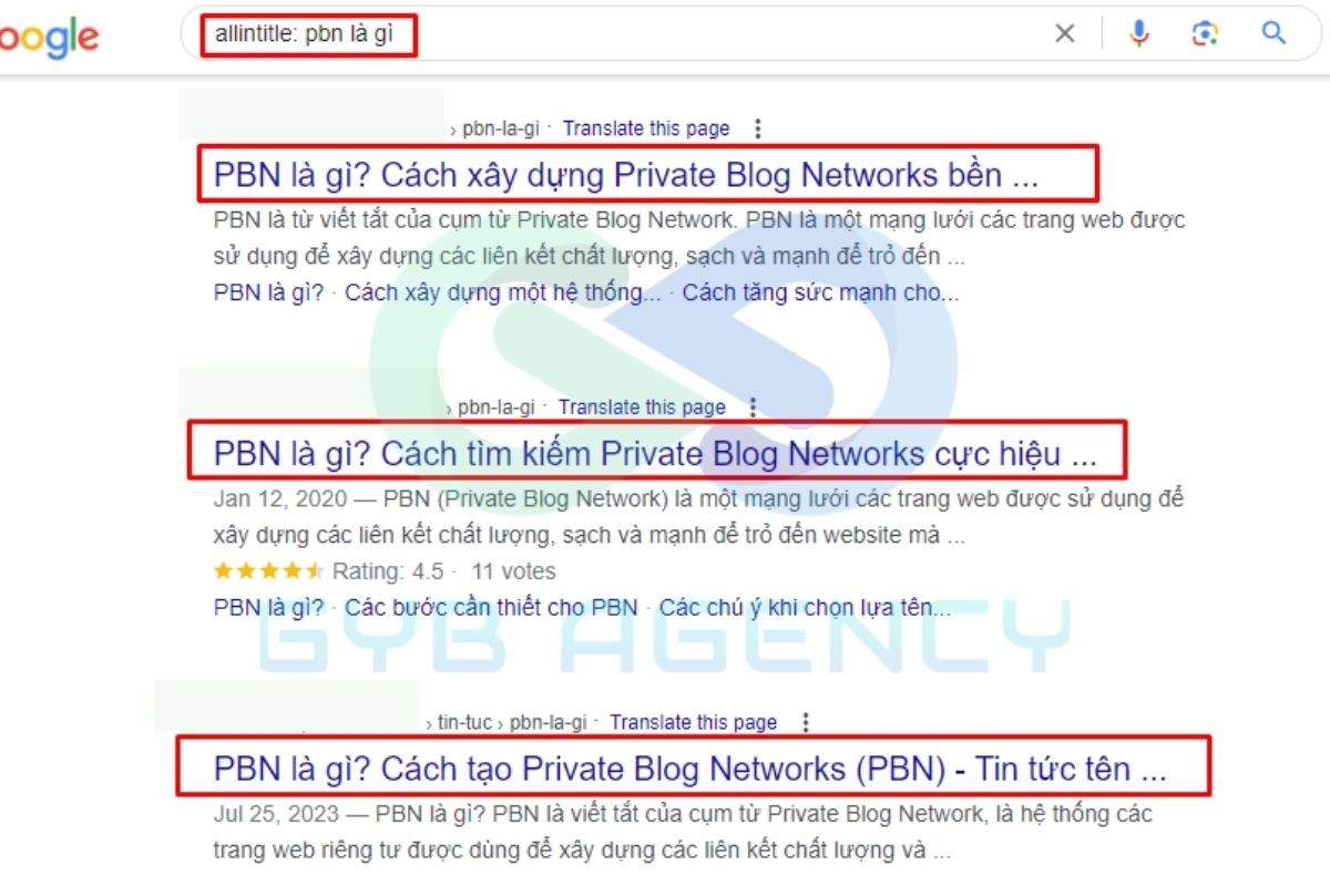 Cách dùng Allintitle phân tích từ khóa SEO đơn giản
