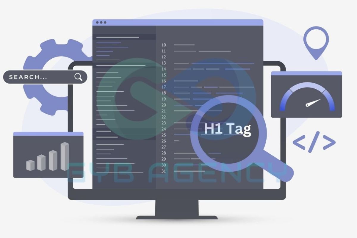 Thẻ H1 đóng vai trò như một tiêu đề phụ trong bài viết