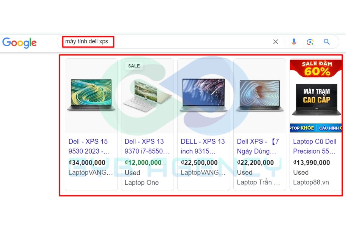 Một số hình thức hiển thị của SERP thông dụng
