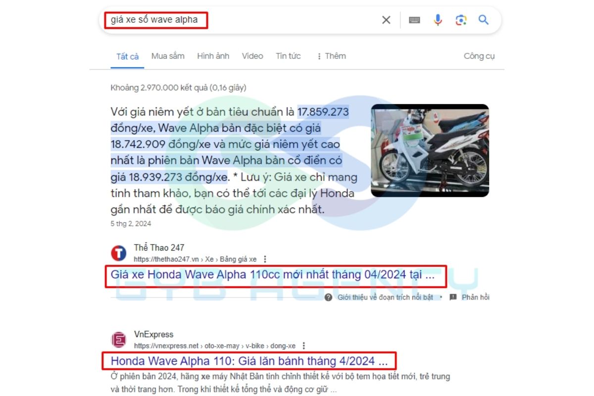 Mục đích tìm kiếm của người dùng hiện nay
