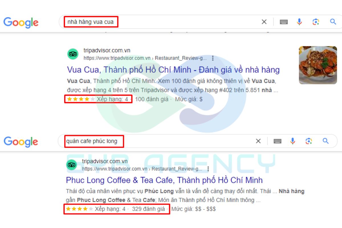 Rating/Review Schema Markup