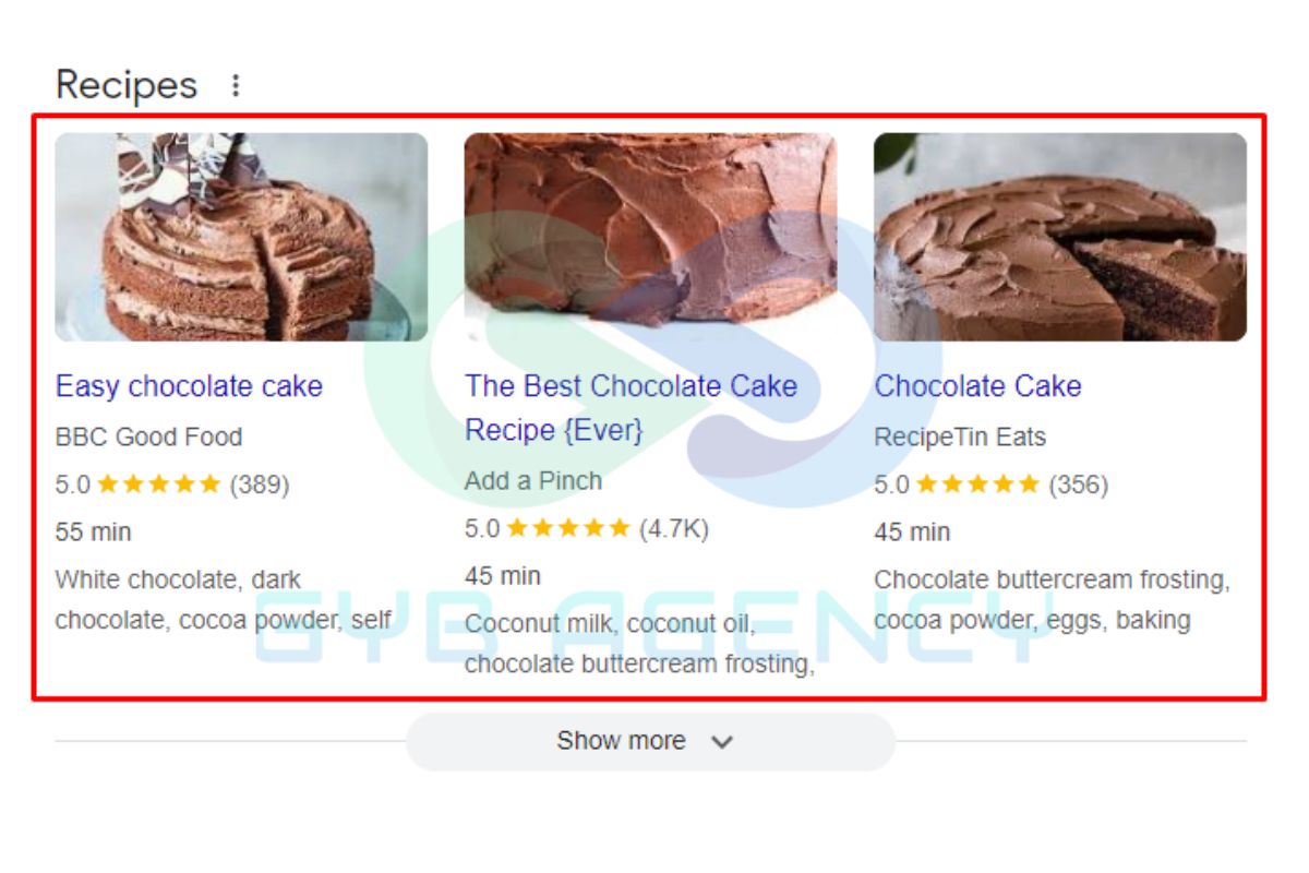 Recipe Schema