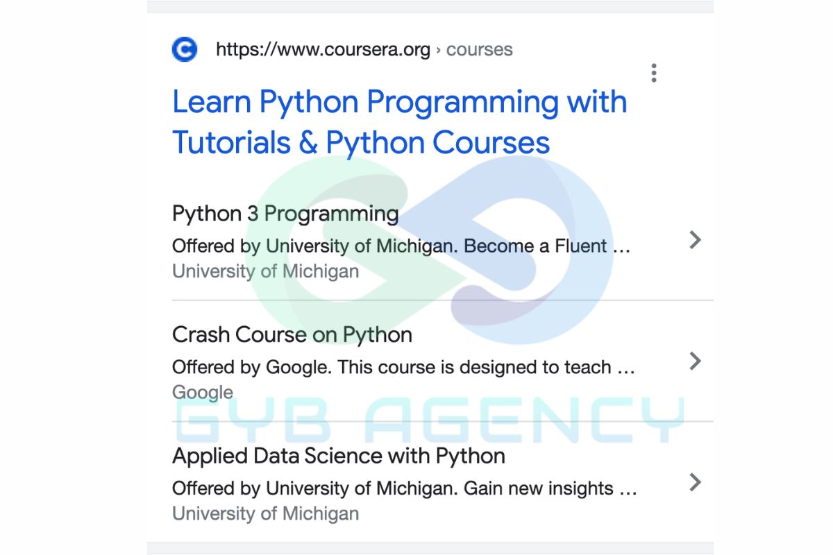 Course Schema