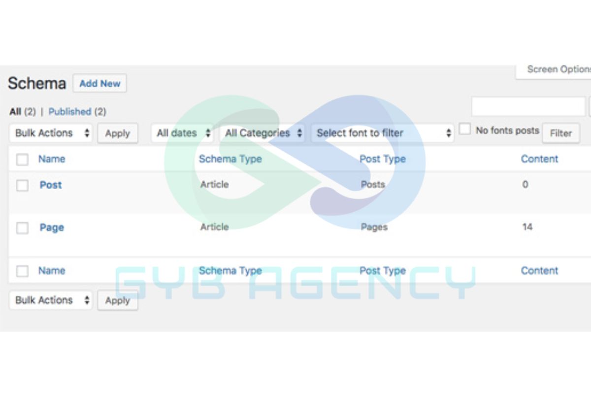 Cài đặt Schema trong WordPress