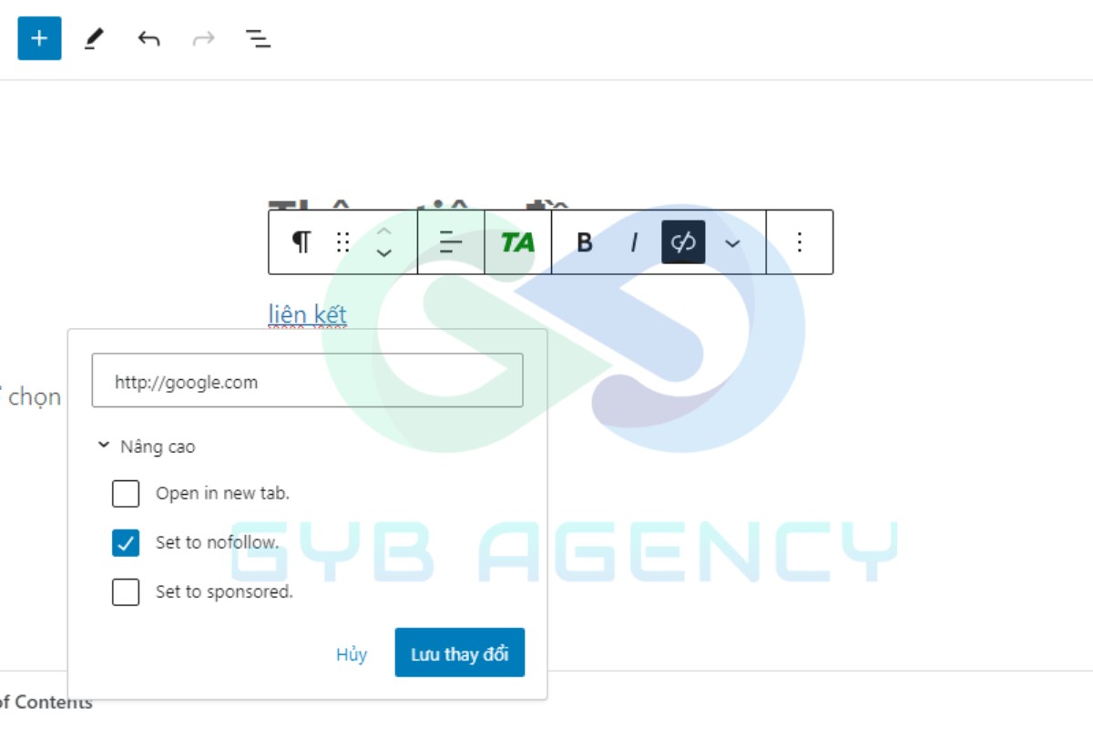 Cách tạo liên kết Nofollow hiệu quả