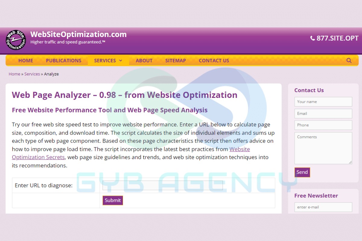Web Page Analyzer