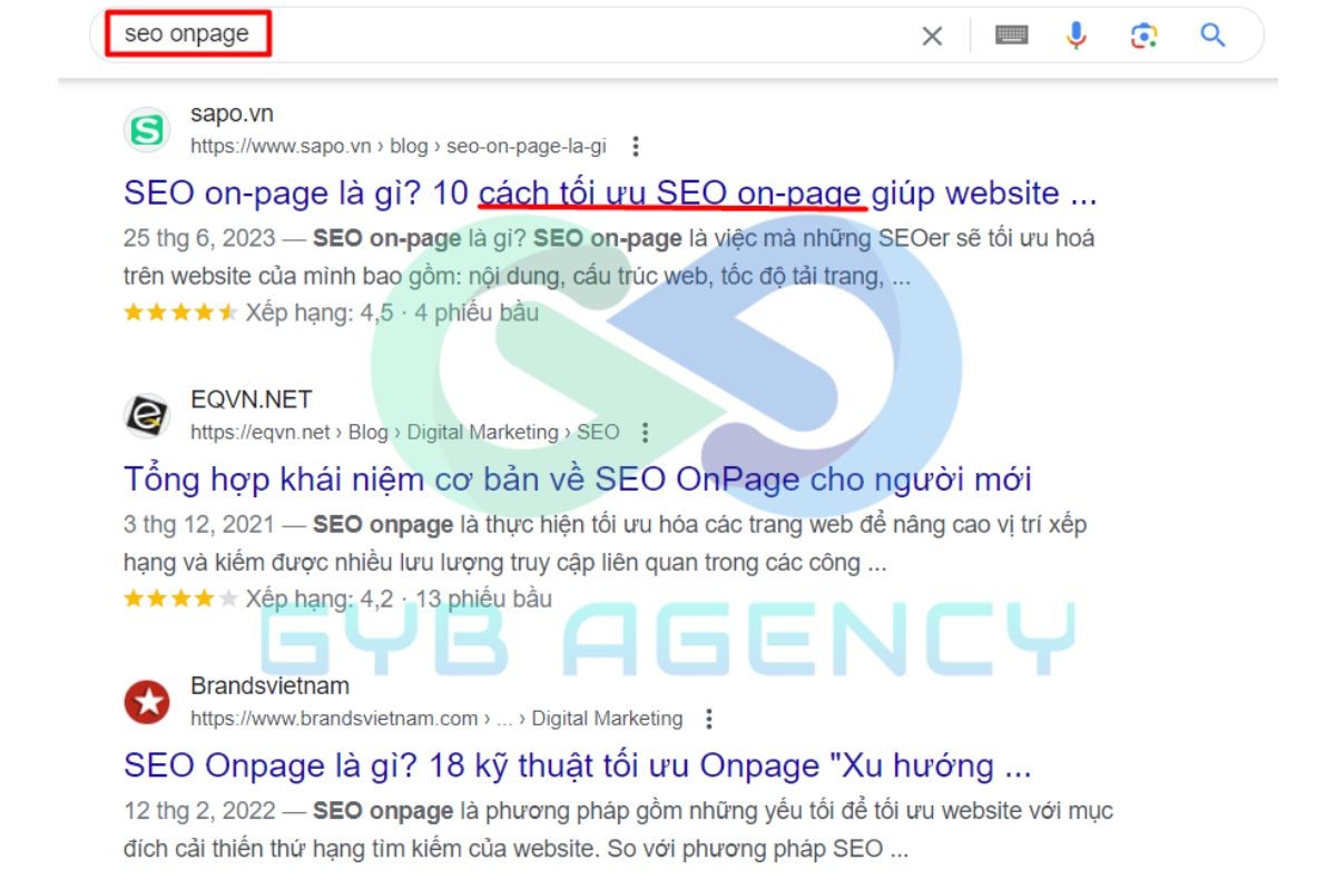 Các vị trí phù hợp để đặt LSI Keyword

