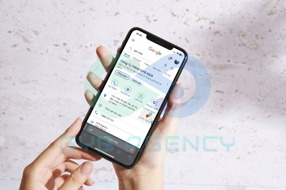Local Search liên quan đến thiết bị di động