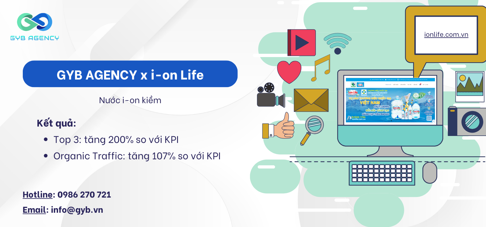 Case Study: SEO mảng nước ion kiềm [KH i-on Life]
