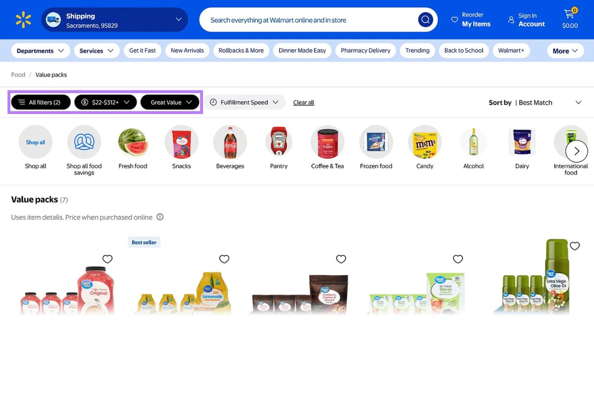 Breadcrumb đặc tính giúp phân loại sản phẩm trên web