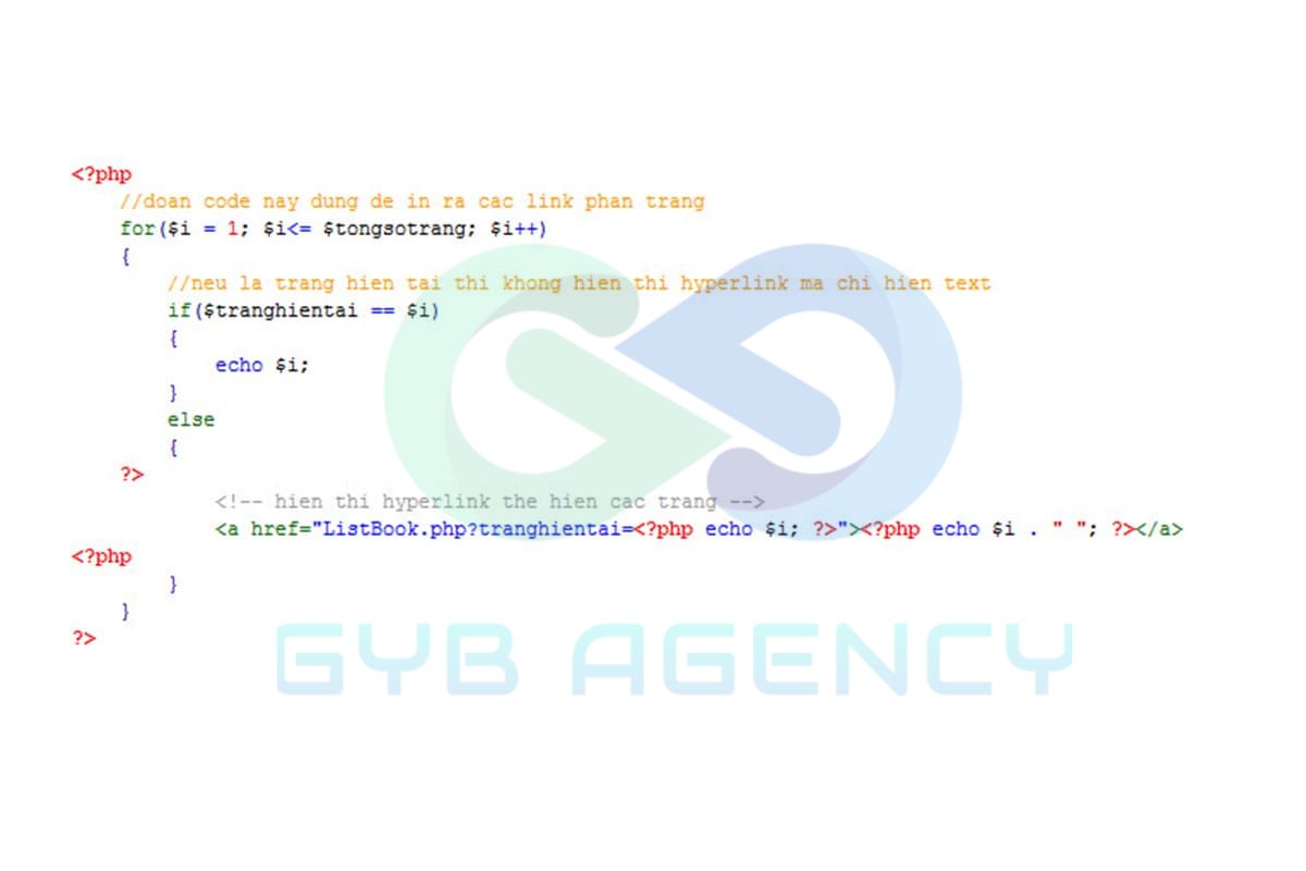 Làm hiển thị những hyperlink phân trang trên website