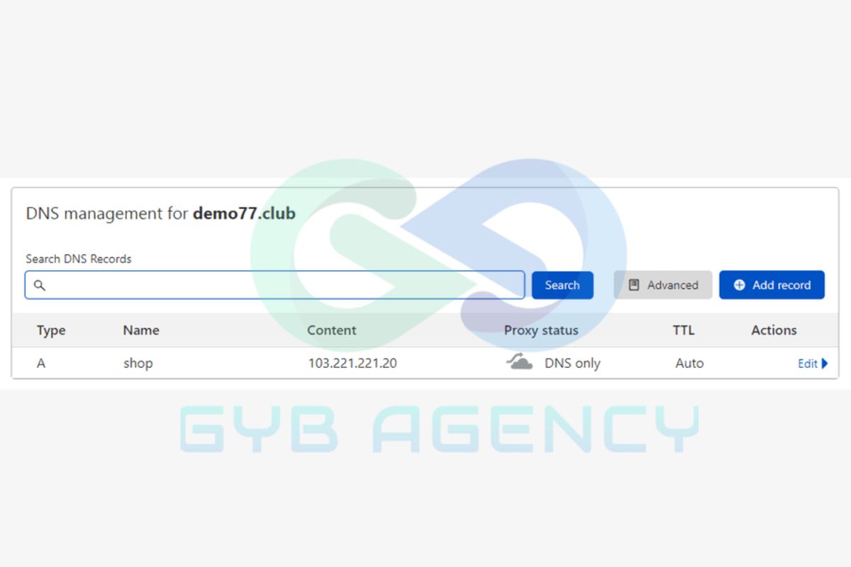 Hướng dẫn trỏ subdomain về hosting khác